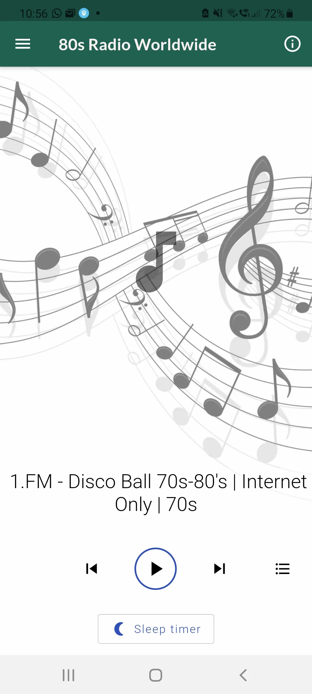 80s Radio Top Eighties Music | Indus Appstore | Screenshot