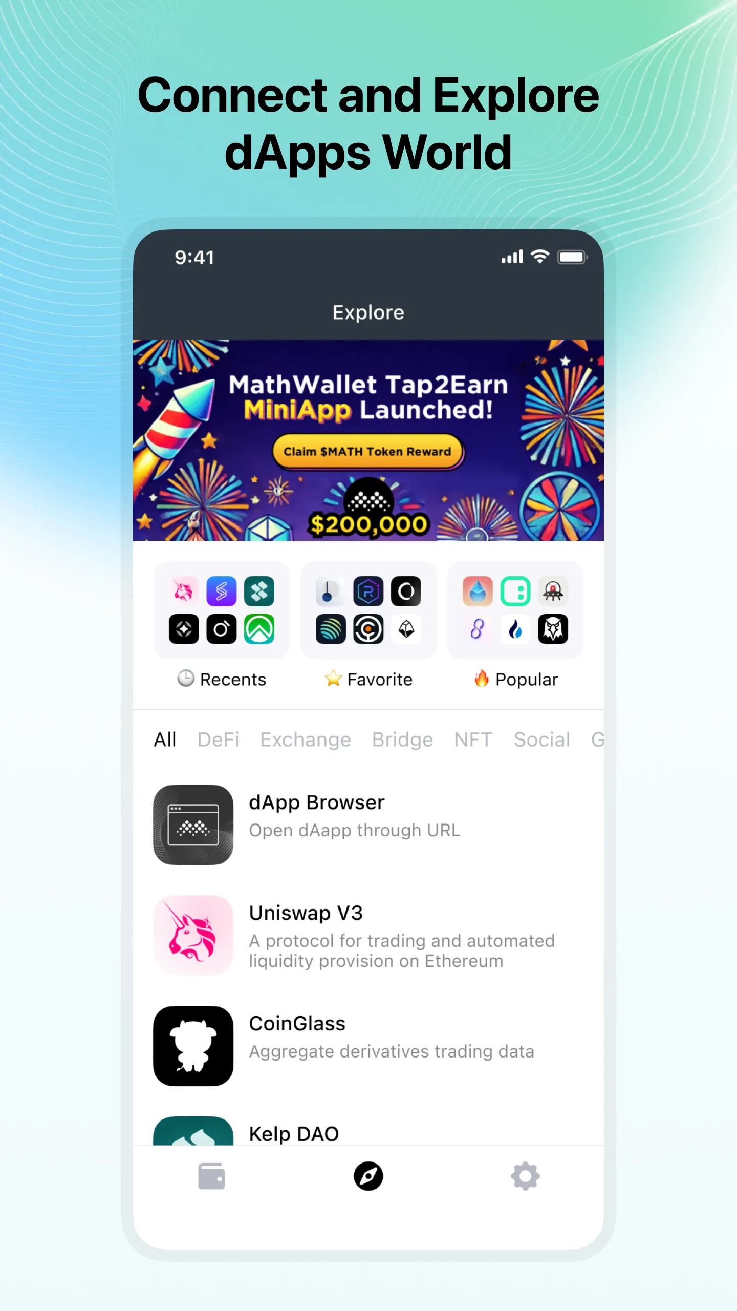 MathWallet | Indus Appstore | Screenshot