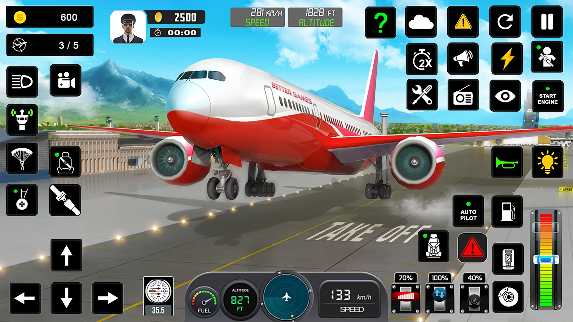 Flight Simulator : Plane Games | Indus Appstore | Screenshot