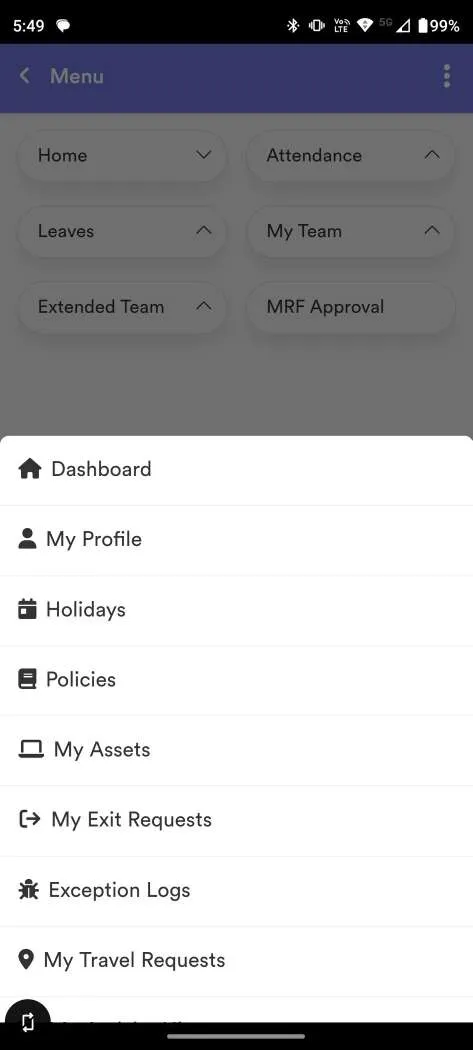 MHS HRMS | Indus Appstore | Screenshot