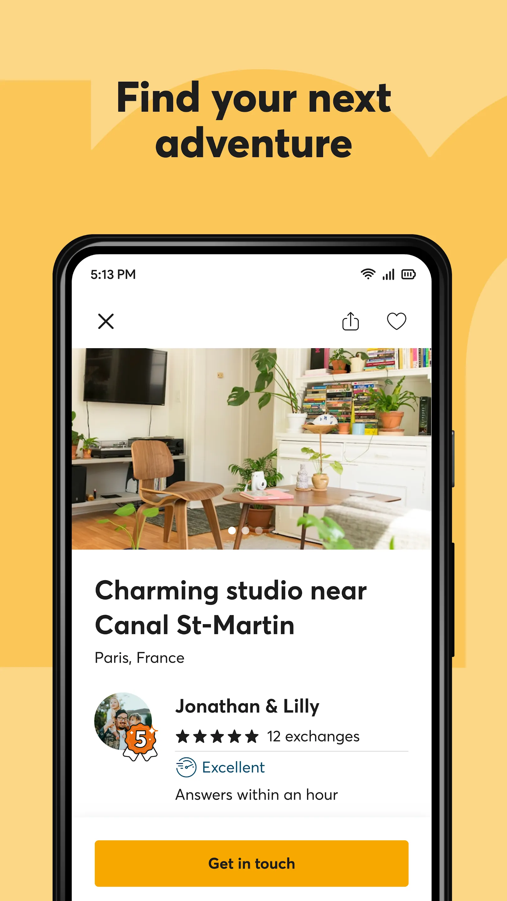 HomeExchange - House Swapping | Indus Appstore | Screenshot