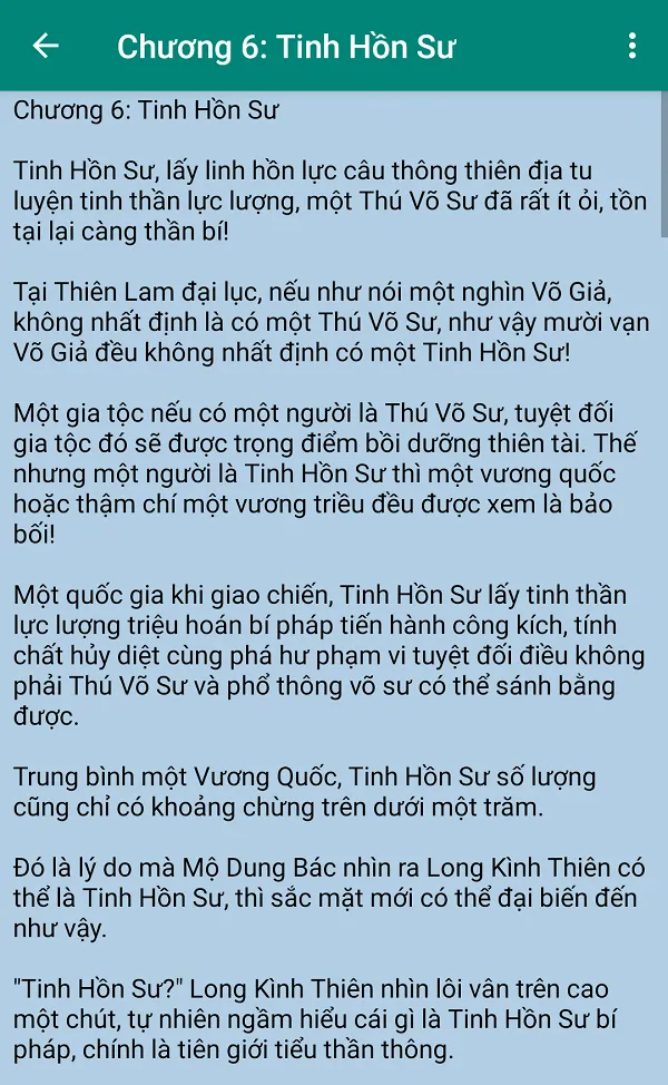 Thien ton trung sinh - Truyen | Indus Appstore | Screenshot