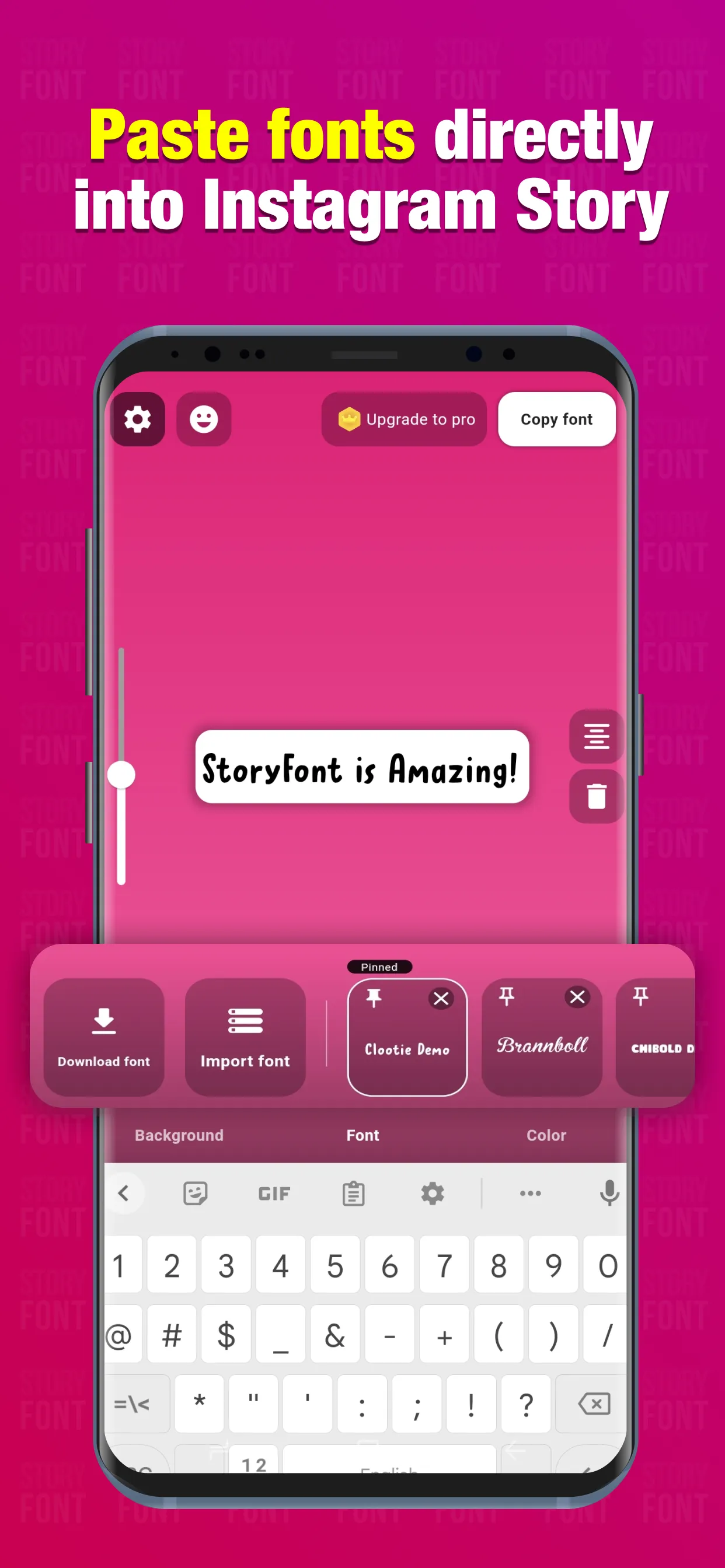 StoryFont for Instagram Story | Indus Appstore | Screenshot