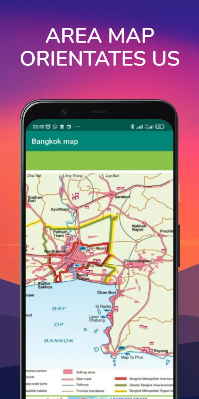 Bangkok map | Indus Appstore | Screenshot