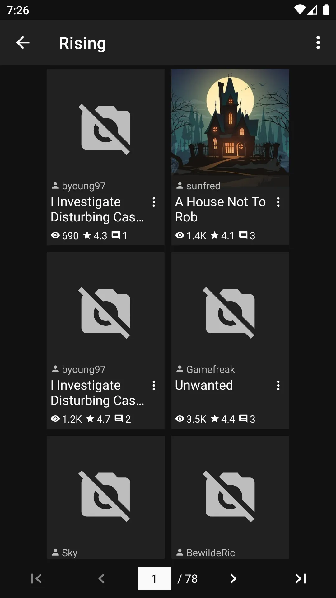 Creepypasta | Indus Appstore | Screenshot