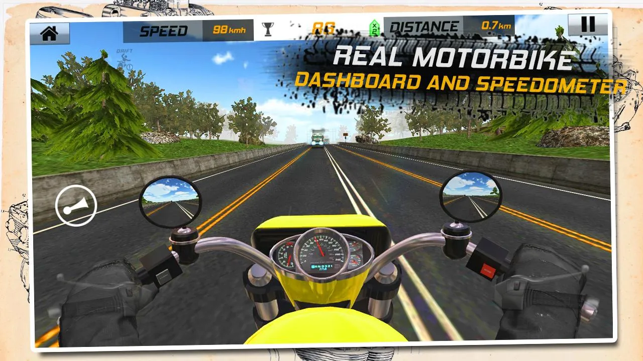 Traffic Rider: Highway Race | Indus Appstore | Screenshot