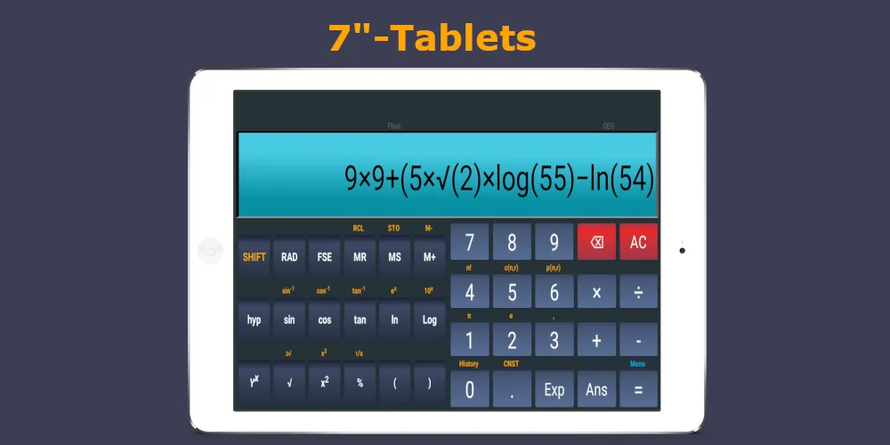 Scientific Calculator - Classi | Indus Appstore | Screenshot