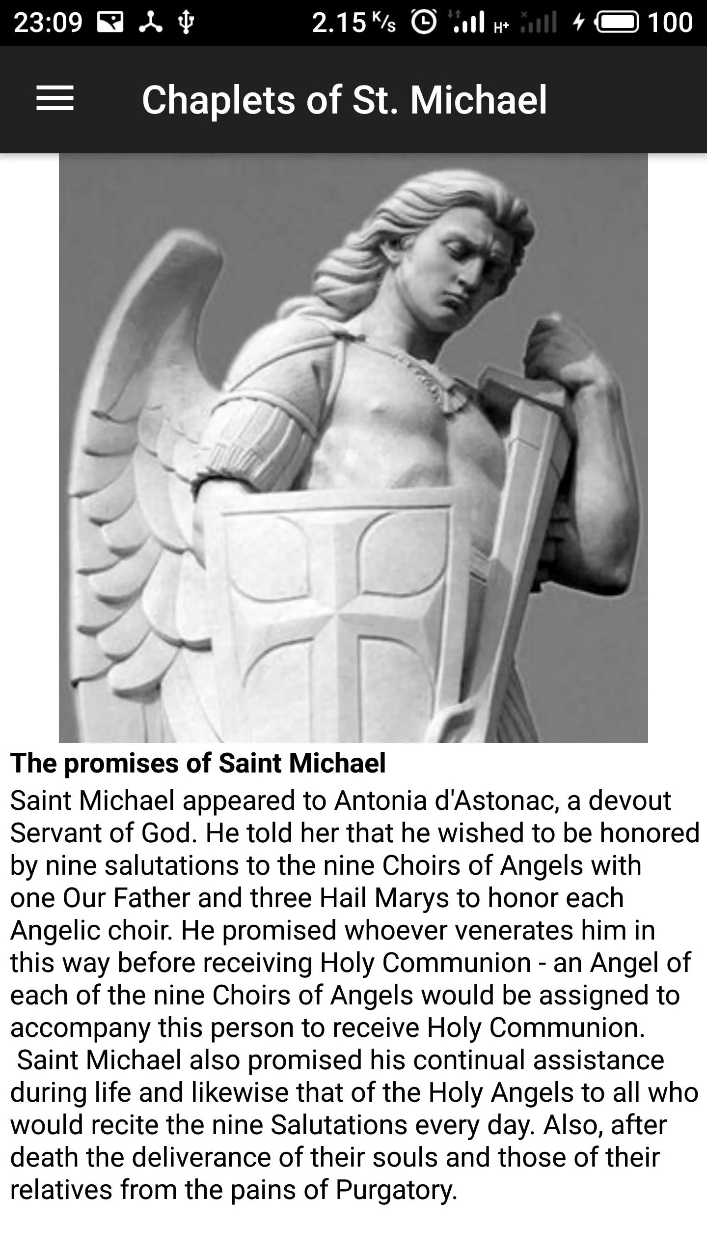 Chaplet of St. Michael | Indus Appstore | Screenshot