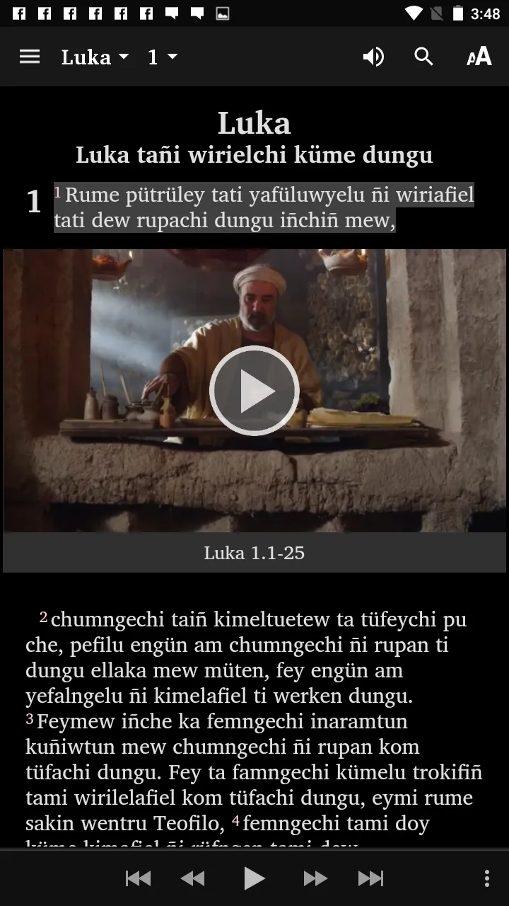 Mapudungun Bible | Indus Appstore | Screenshot