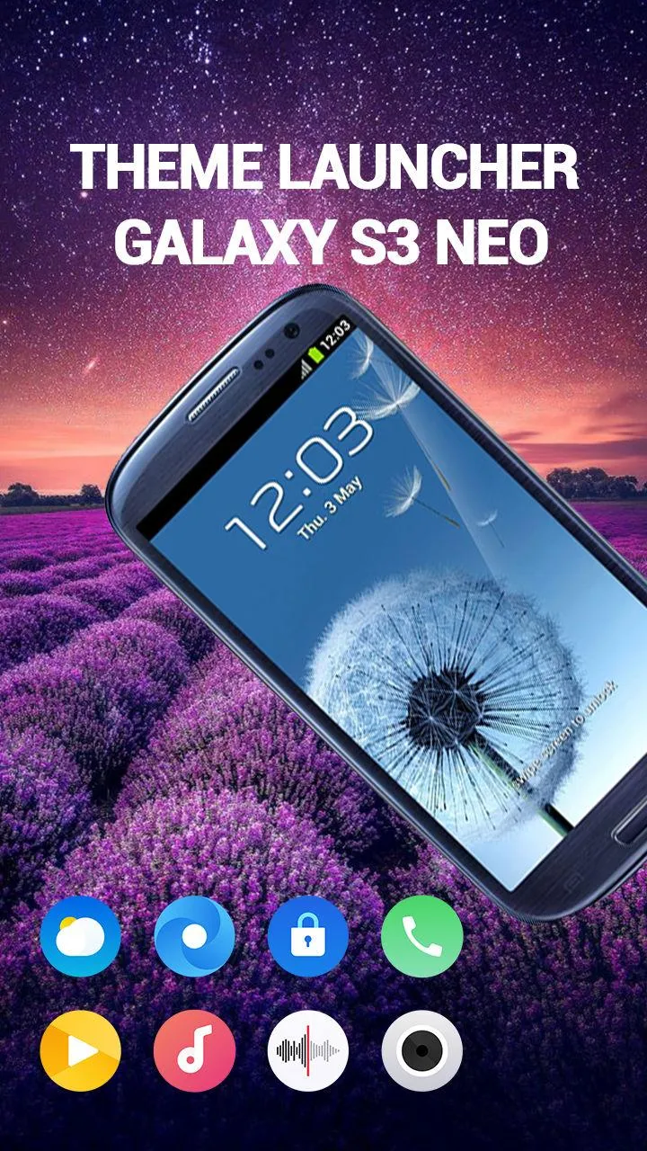 Launcher Theme for Galaxy S3 | Indus Appstore | Screenshot