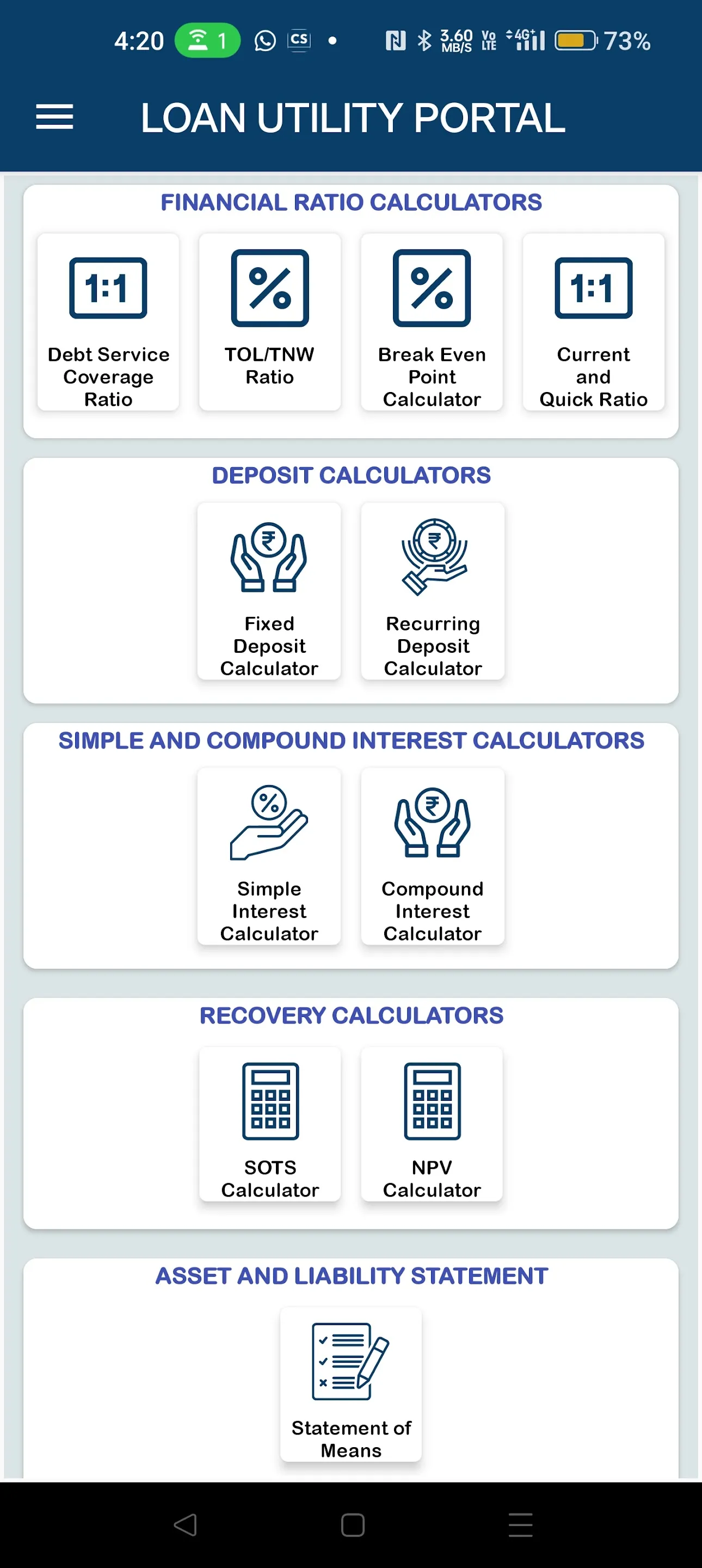 LOAN UTILITY PORTAL | Indus Appstore | Screenshot