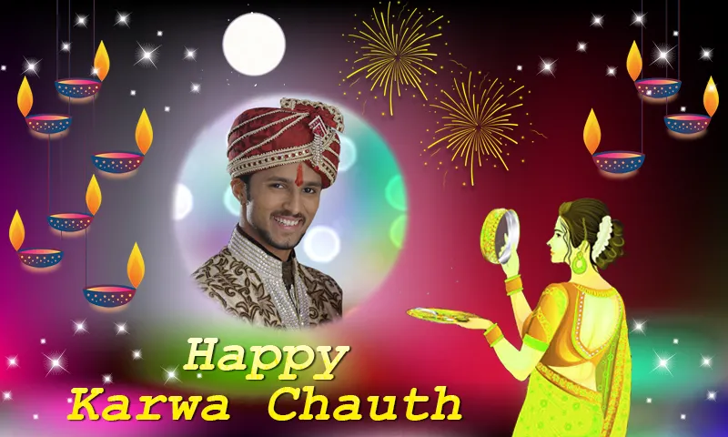 Karwa Chauth Photo Frames | Indus Appstore | Screenshot