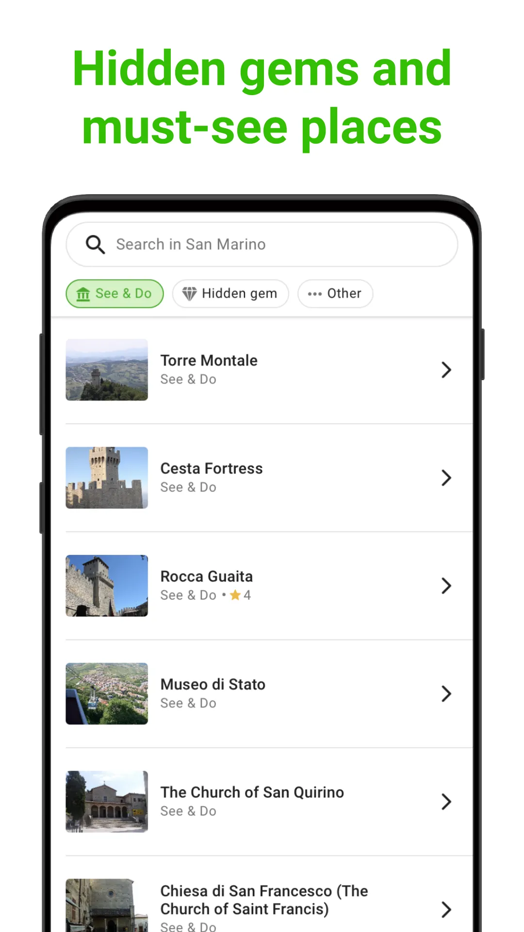 San Marino SmartGuide | Indus Appstore | Screenshot