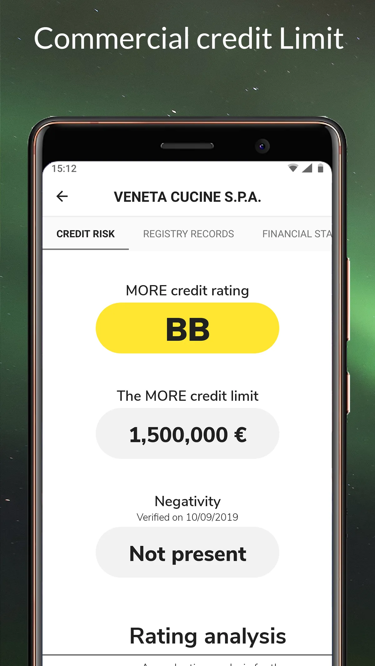 s-peek - Credit Rating | Indus Appstore | Screenshot