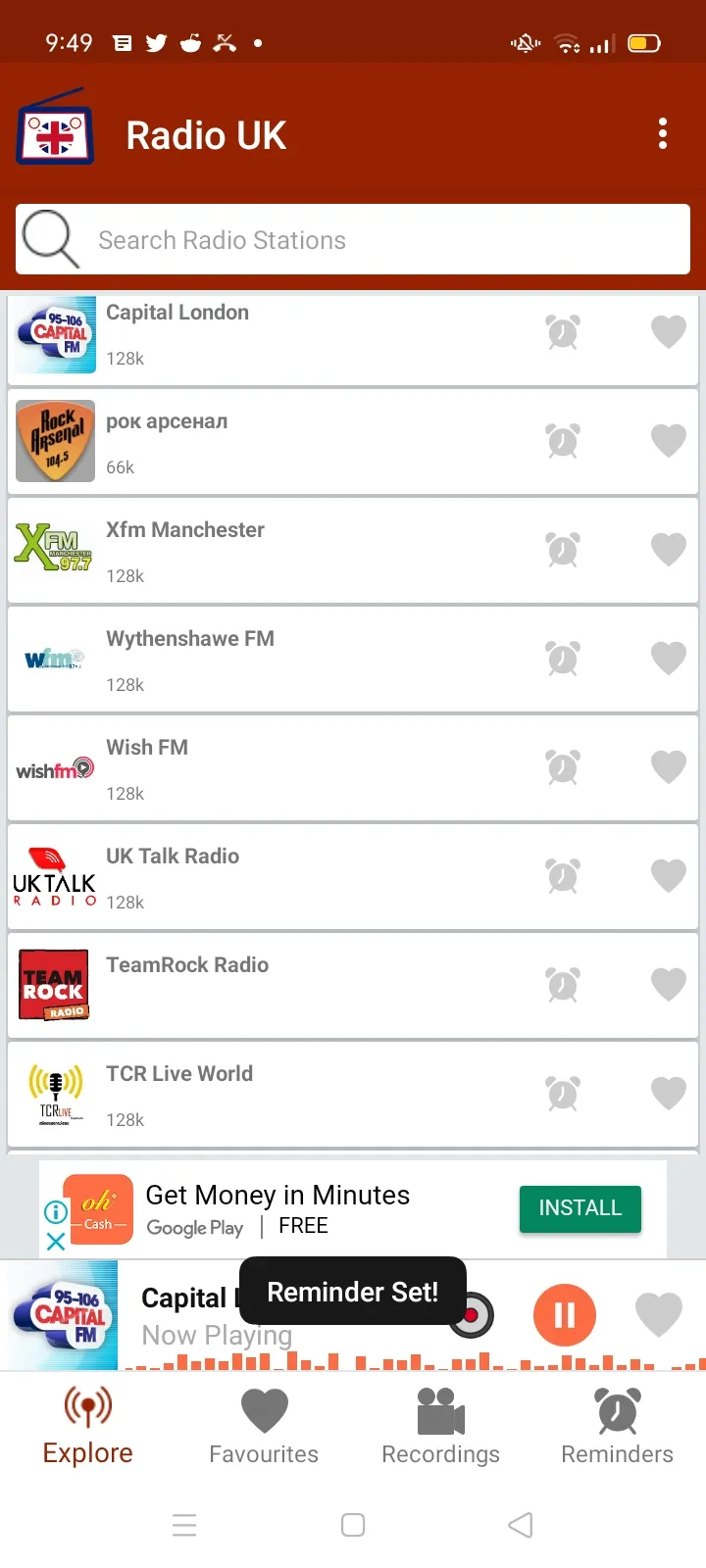 Radio UK :Online British FMs | Indus Appstore | Screenshot