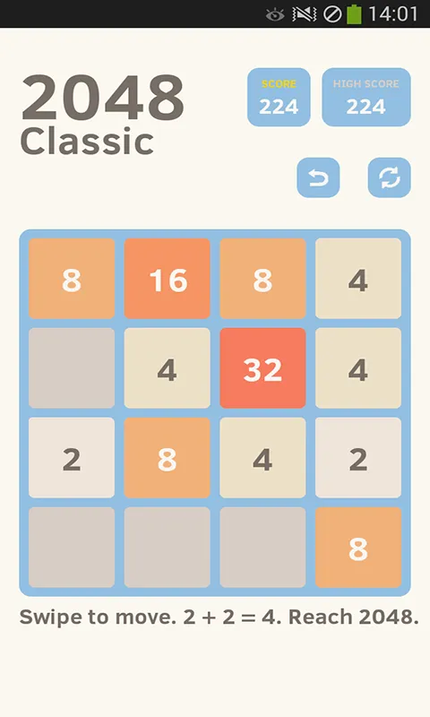 2048 classic | Indus Appstore | Screenshot