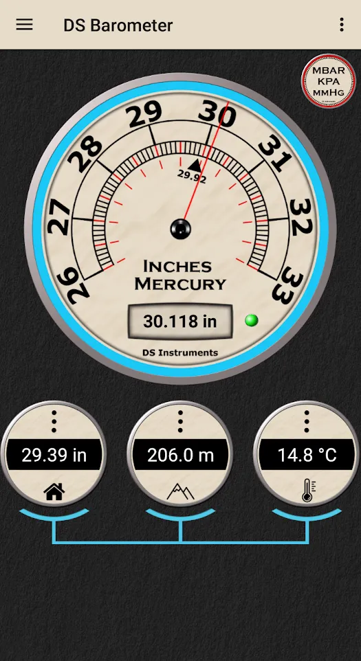 DS Barometer - Altimeter and W | Indus Appstore | Screenshot