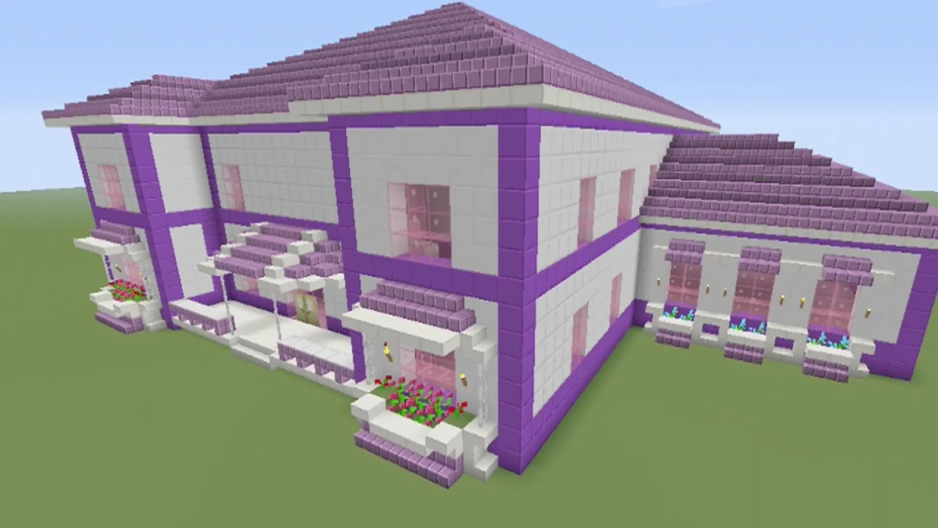 Pink houses for minecraft | Indus Appstore | Screenshot