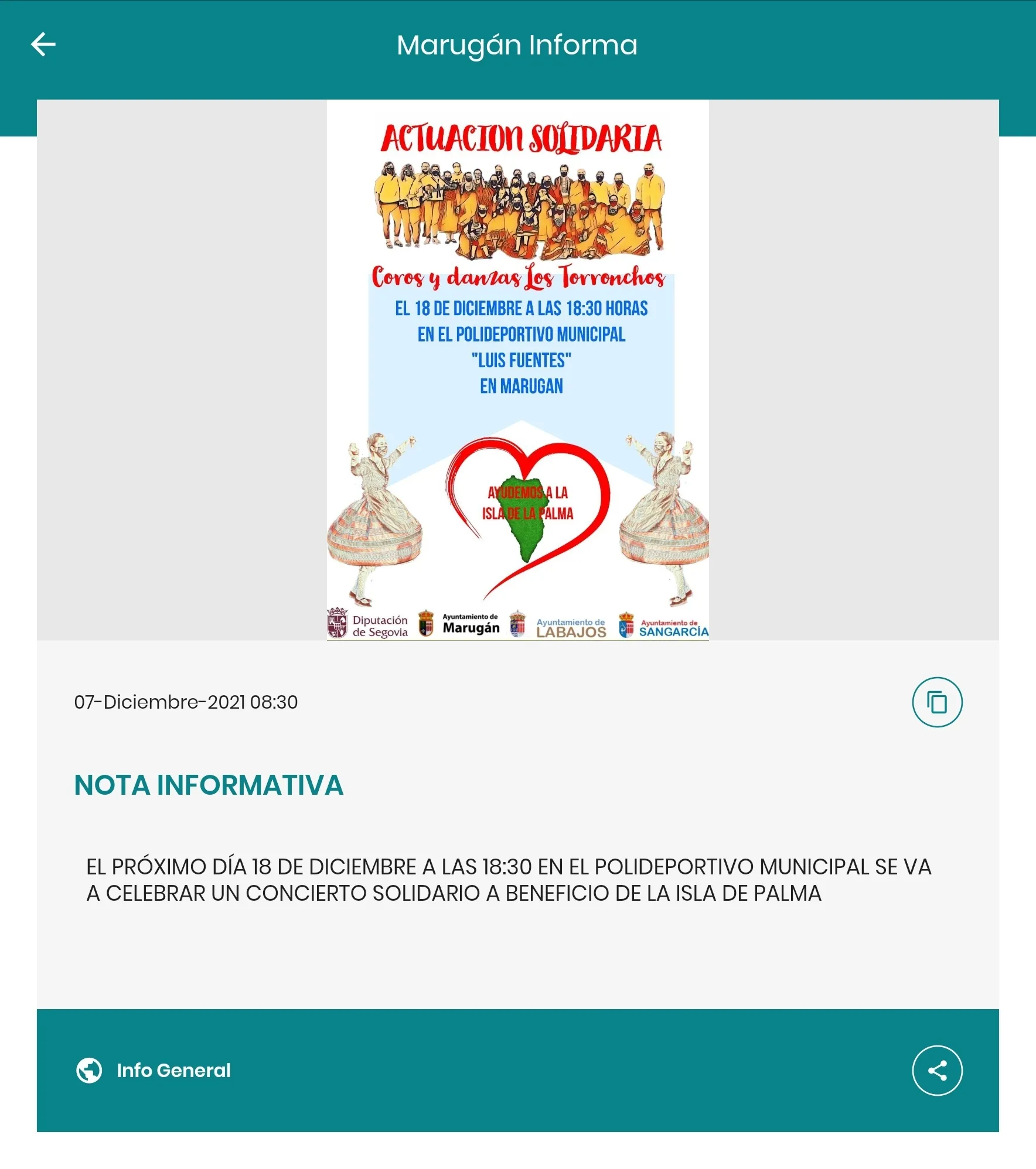 Marugán Informa | Indus Appstore | Screenshot