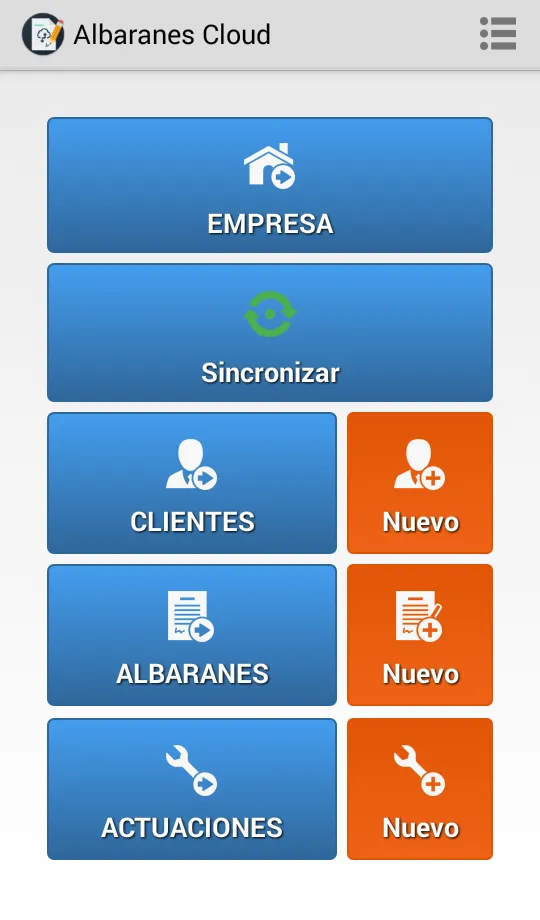 Gestión de Albaranes Cloud | Indus Appstore | Screenshot