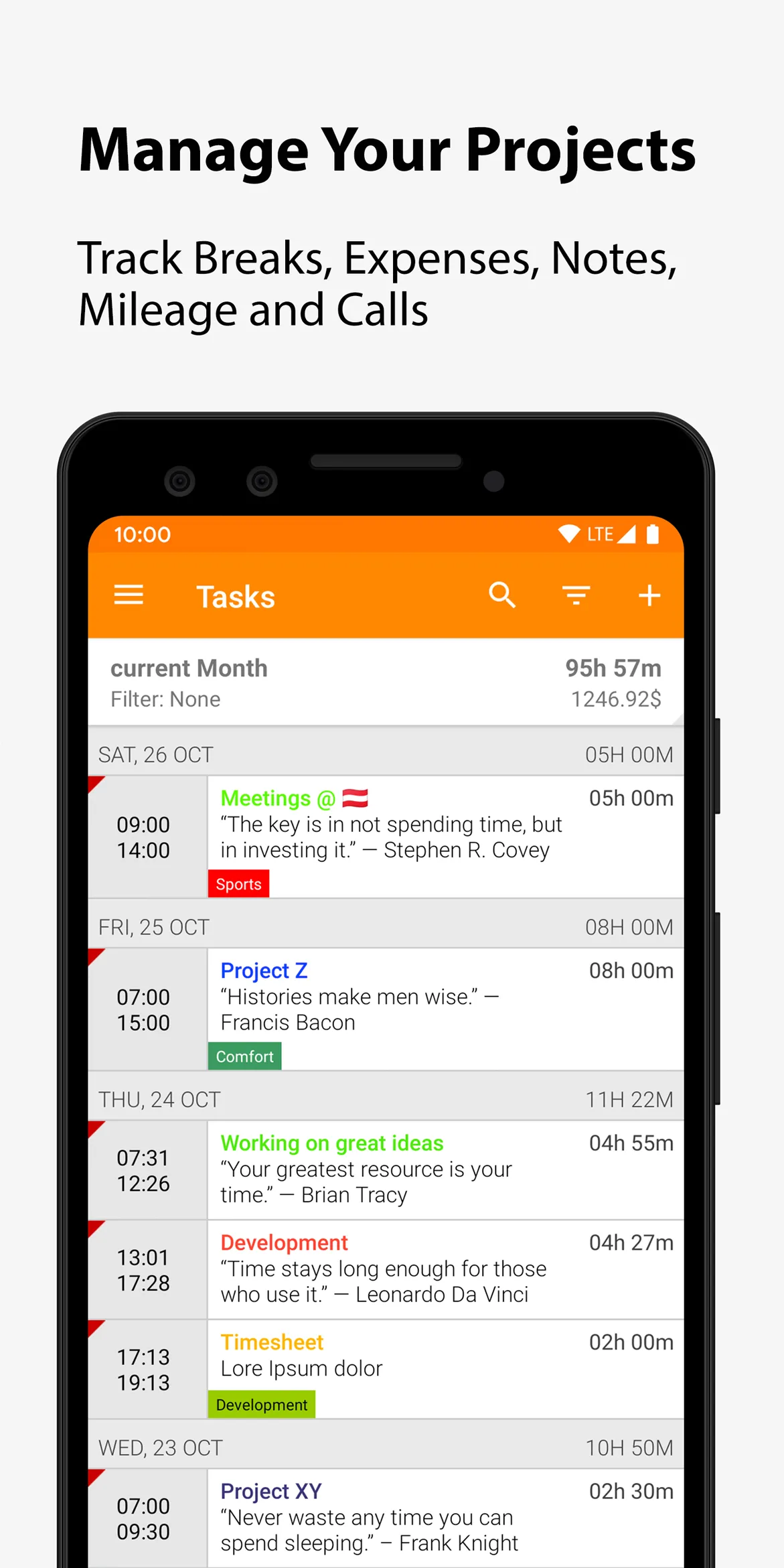 Timesheet - Time Tracker | Indus Appstore | Screenshot