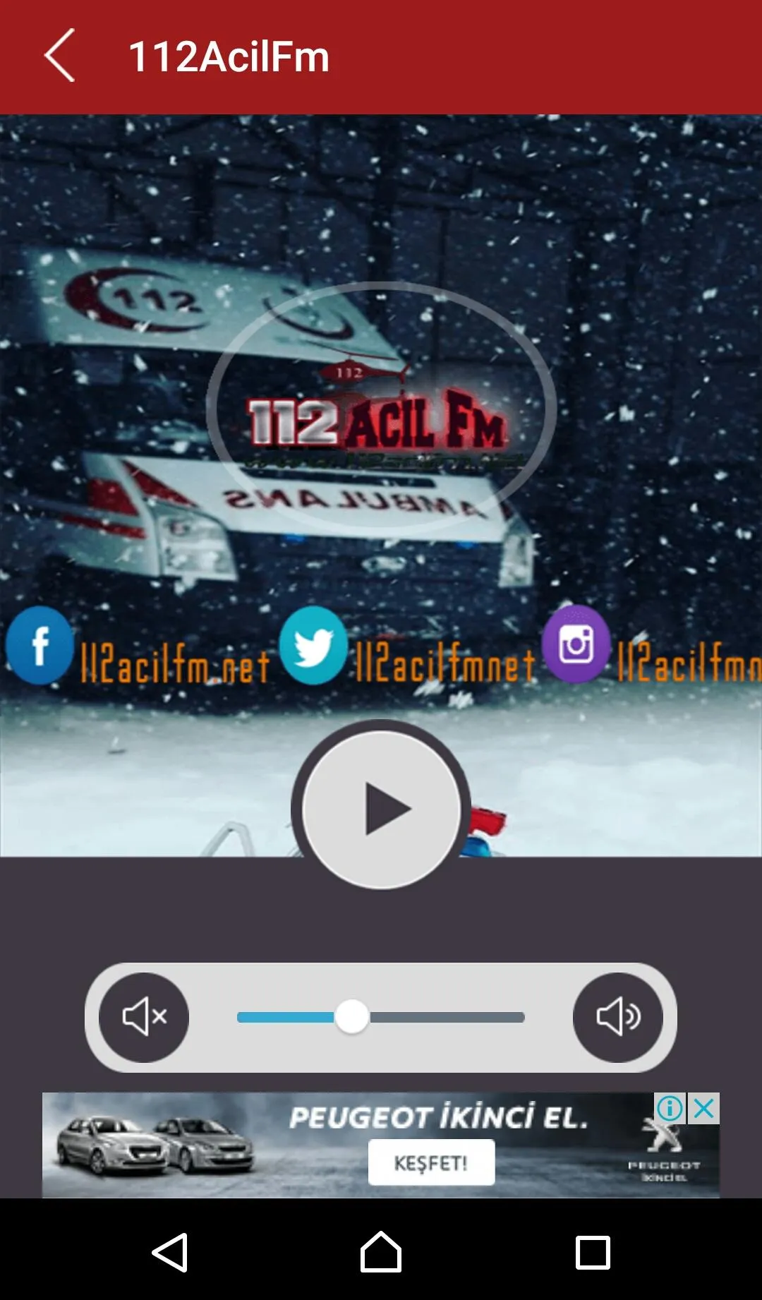 112AcilFm | Indus Appstore | Screenshot