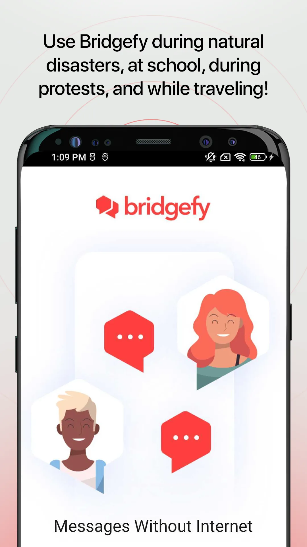 Bridgefy - Offline Messages | Indus Appstore | Screenshot