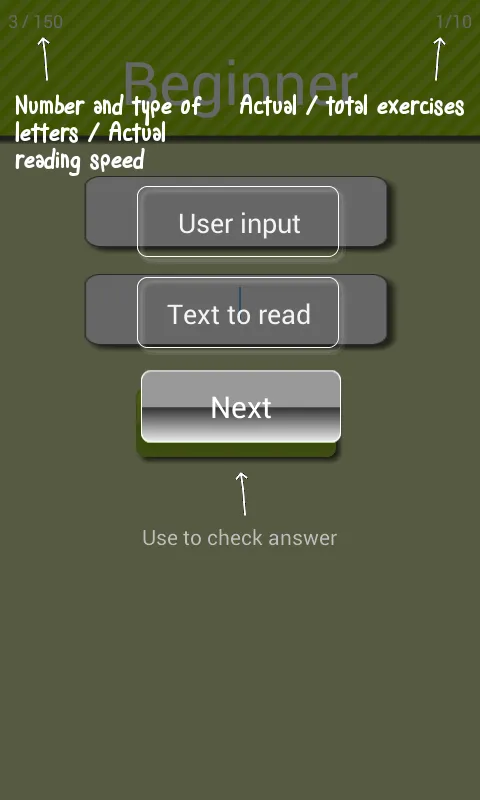 Speed reading game | Indus Appstore | Screenshot