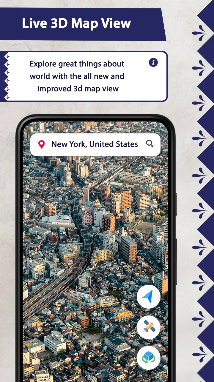 Earth Map Satellite | Indus Appstore | Screenshot