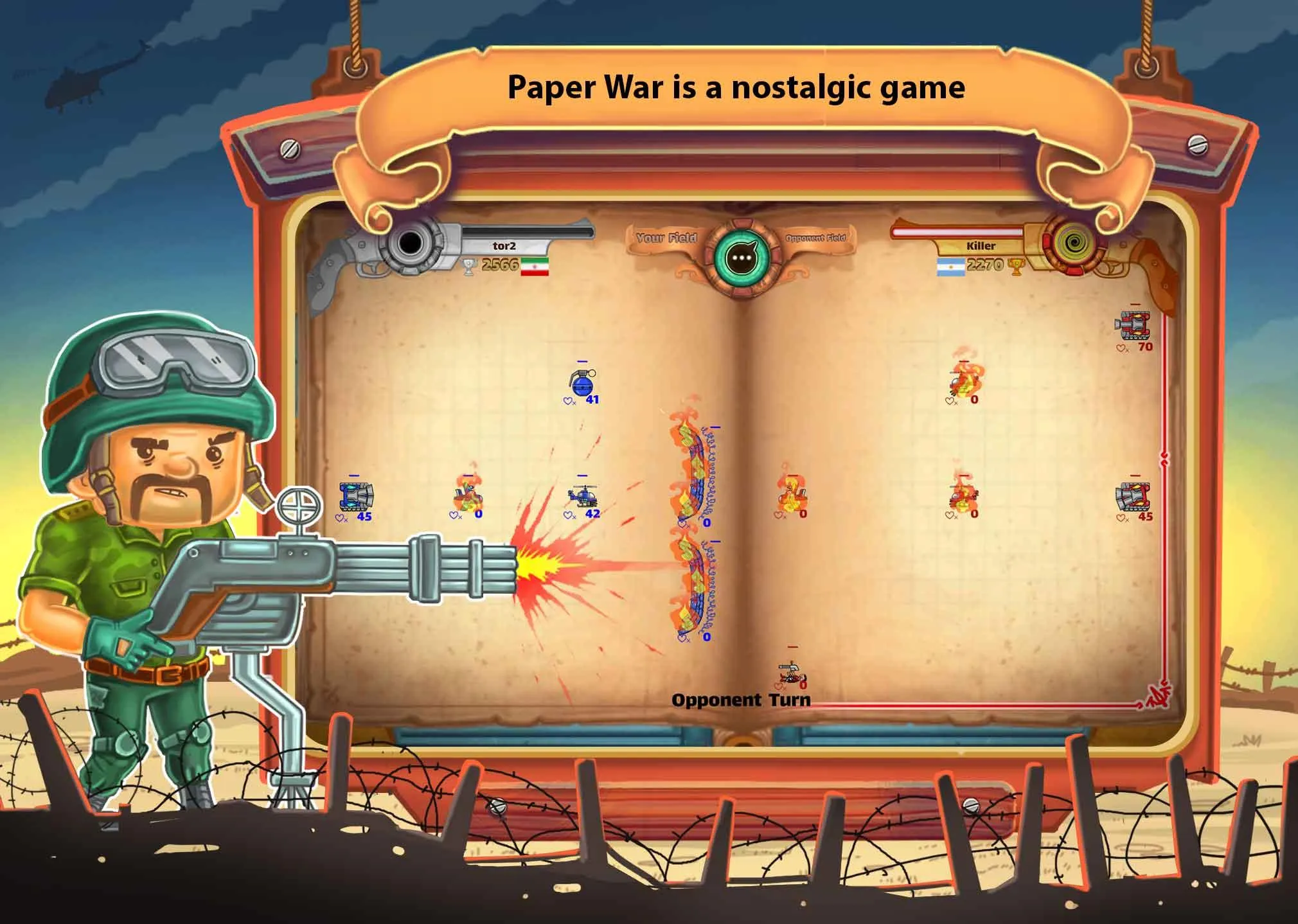 Paper War : online pvp | Indus Appstore | Screenshot