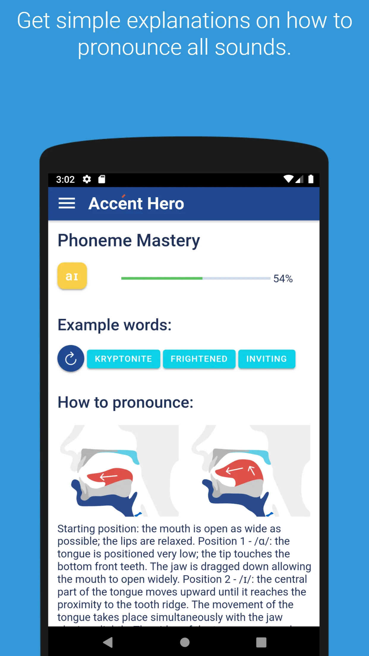 Accent Hero - American English | Indus Appstore | Screenshot