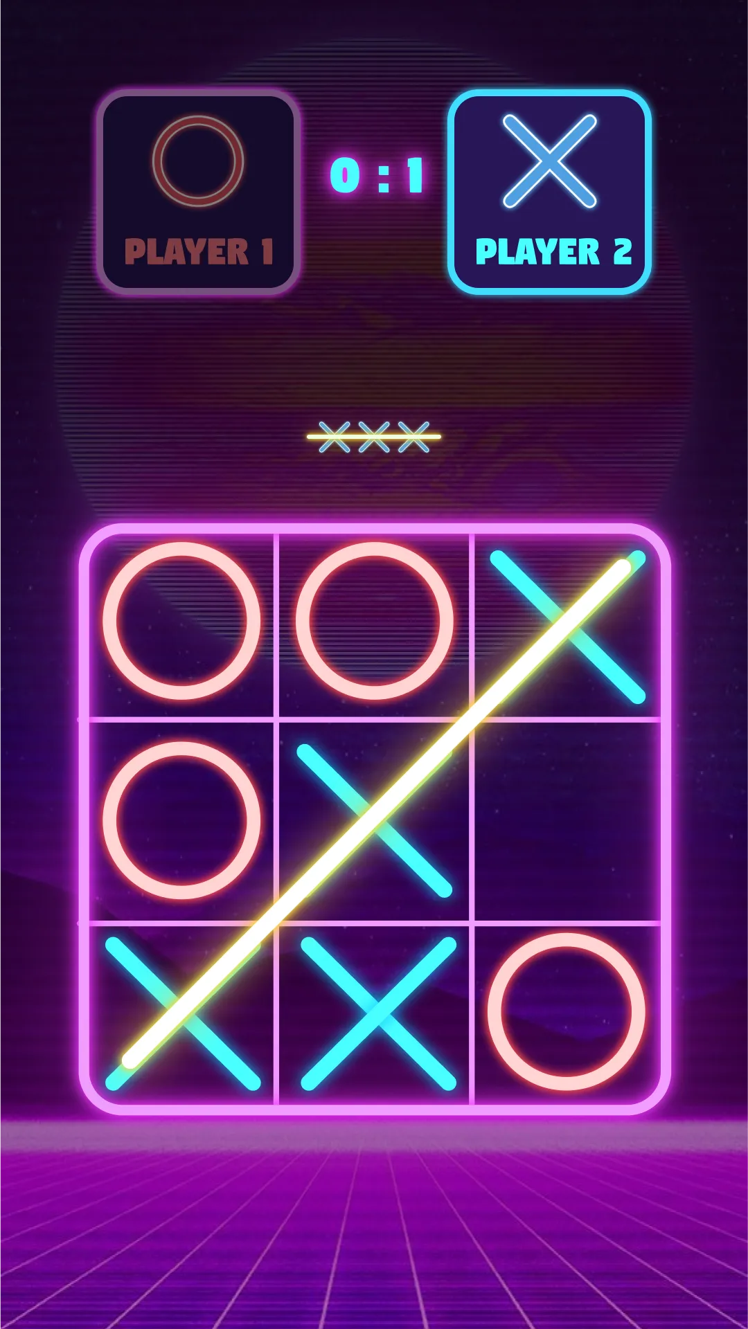 Tic Tac Toe: 2 Player XO Games | Indus Appstore | Screenshot