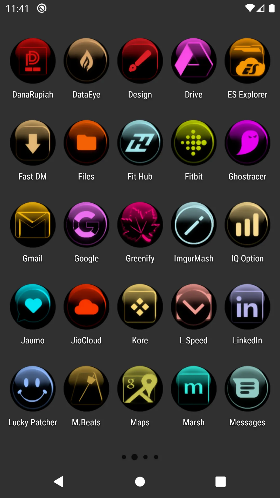 Colorful Glass Orb Icon Pack | Indus Appstore | Screenshot