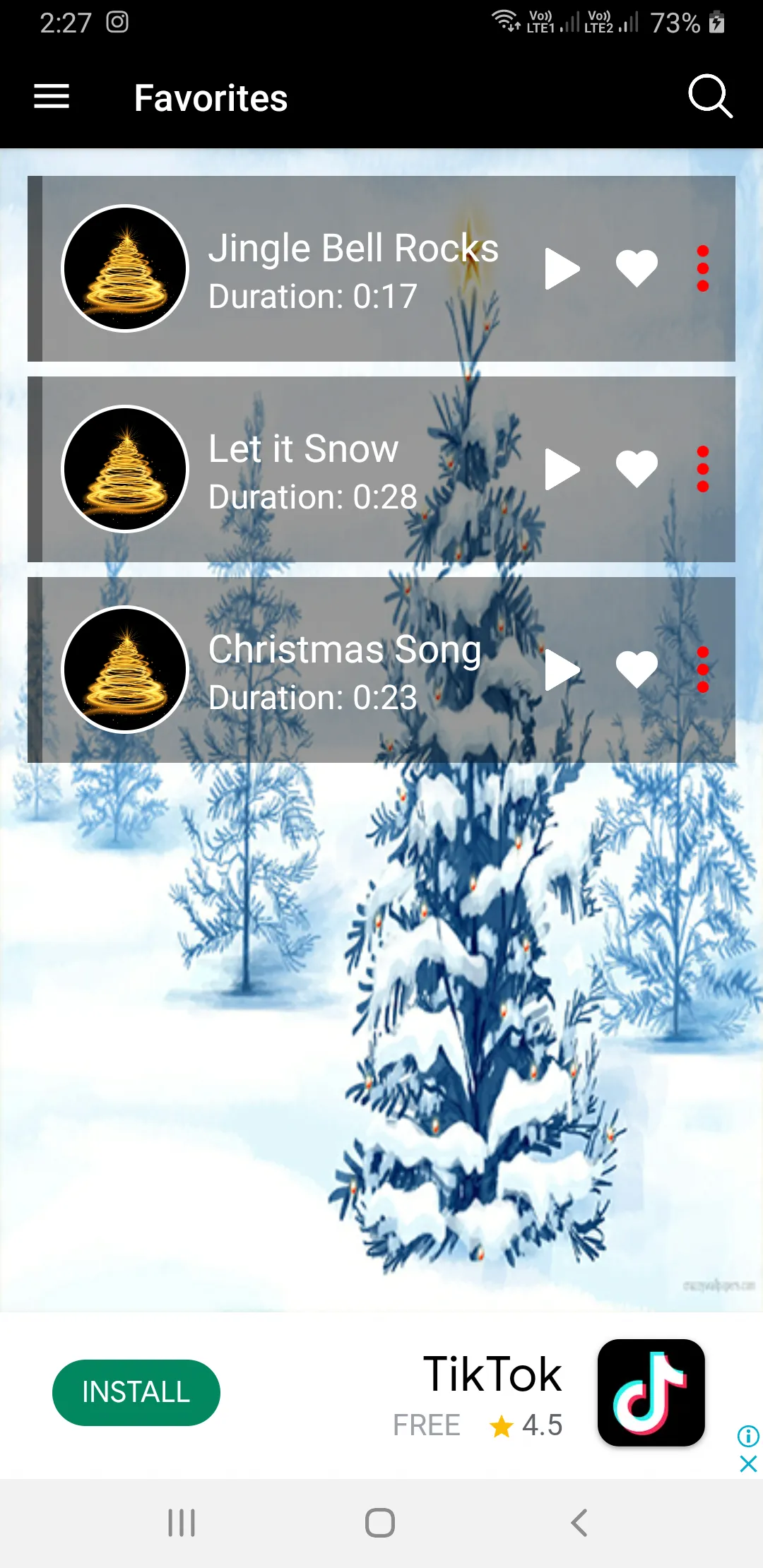 Christmas Ringtones | Indus Appstore | Screenshot