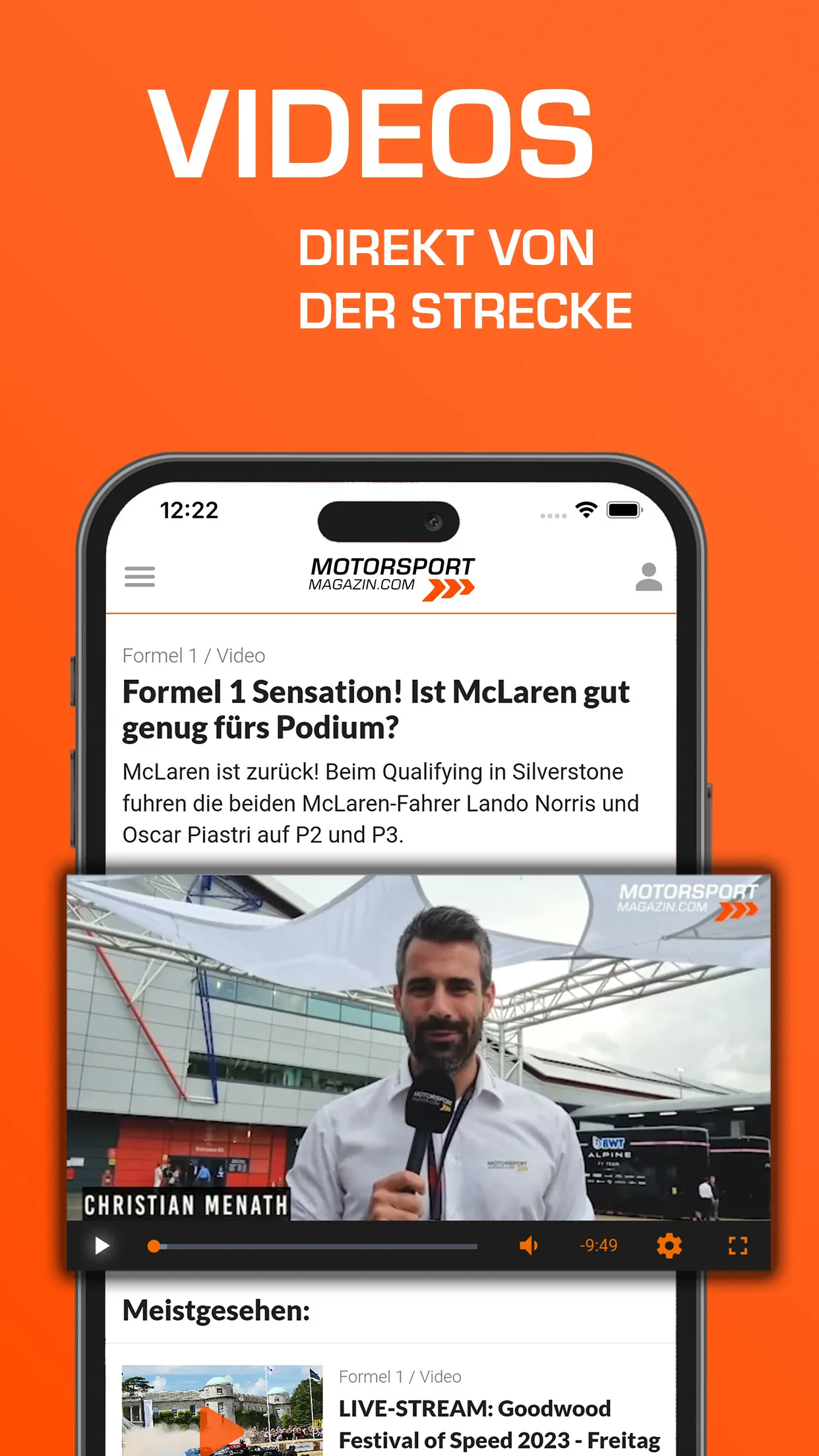 Motorsport Magazin: F1 & mehr | Indus Appstore | Screenshot