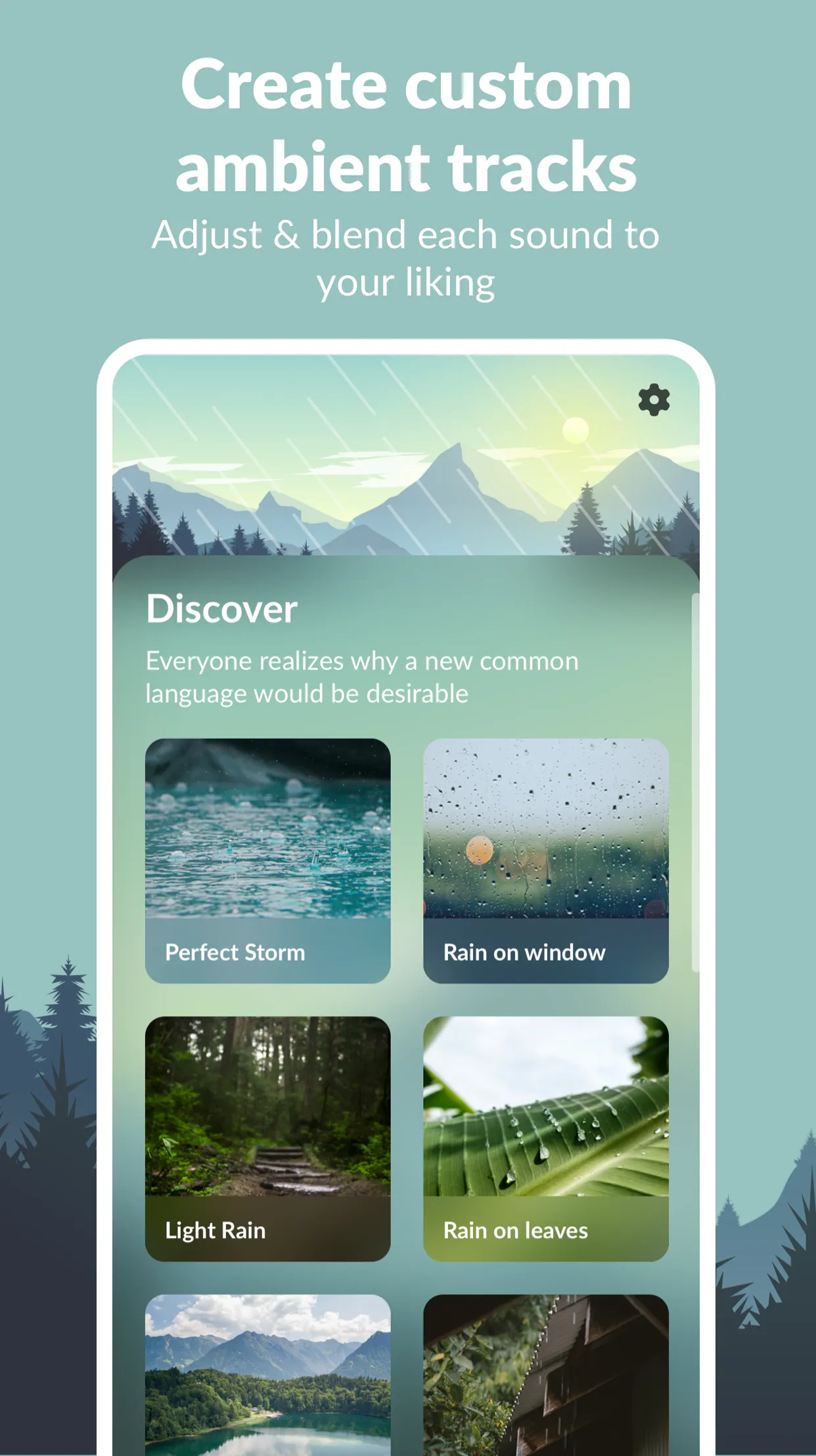 Rain Sounds - Sleep & Relax | Indus Appstore | Screenshot