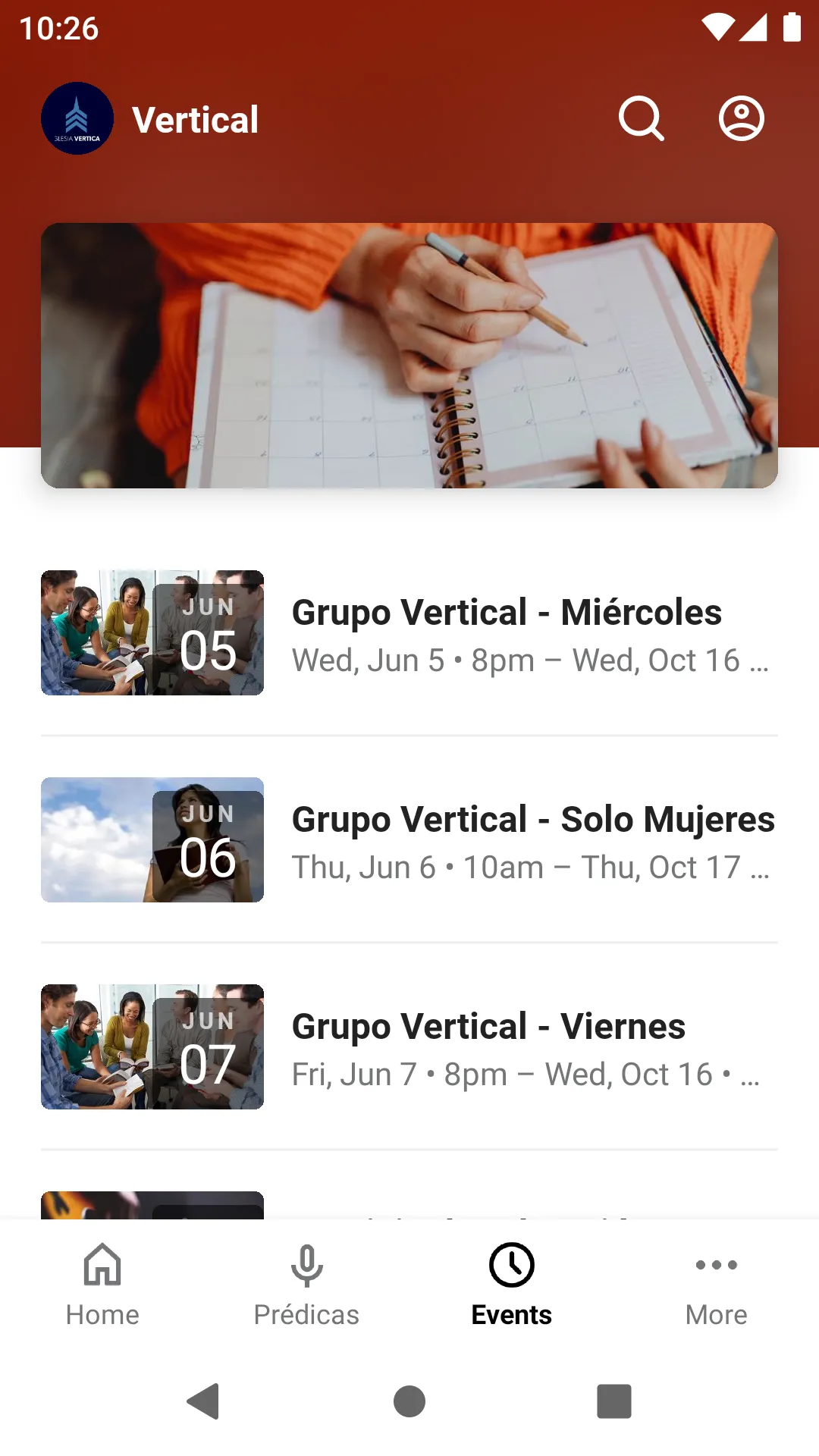 Iglesia Vertical Miami | Indus Appstore | Screenshot