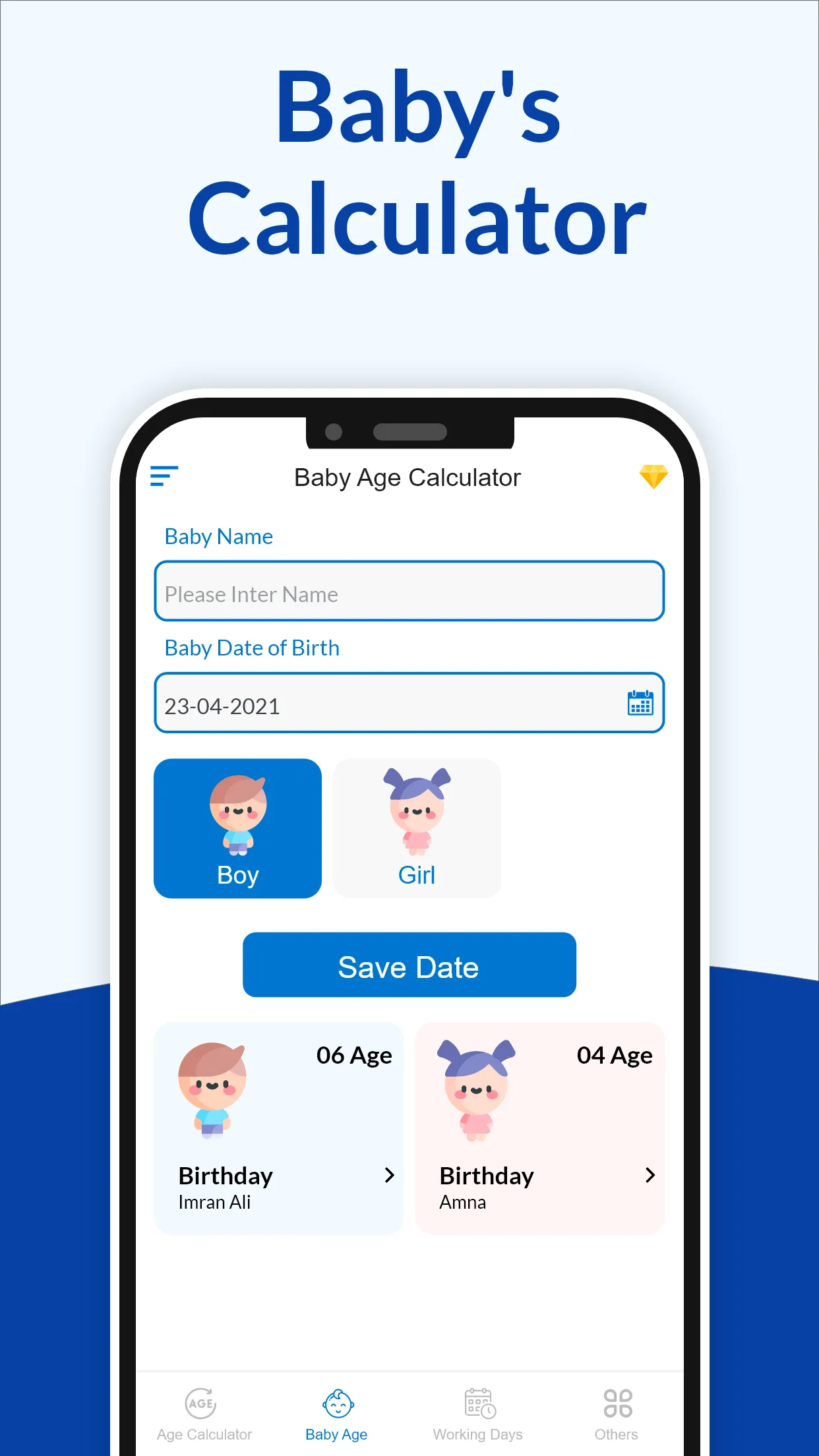 Age Calculator - Date Counter | Indus Appstore | Screenshot