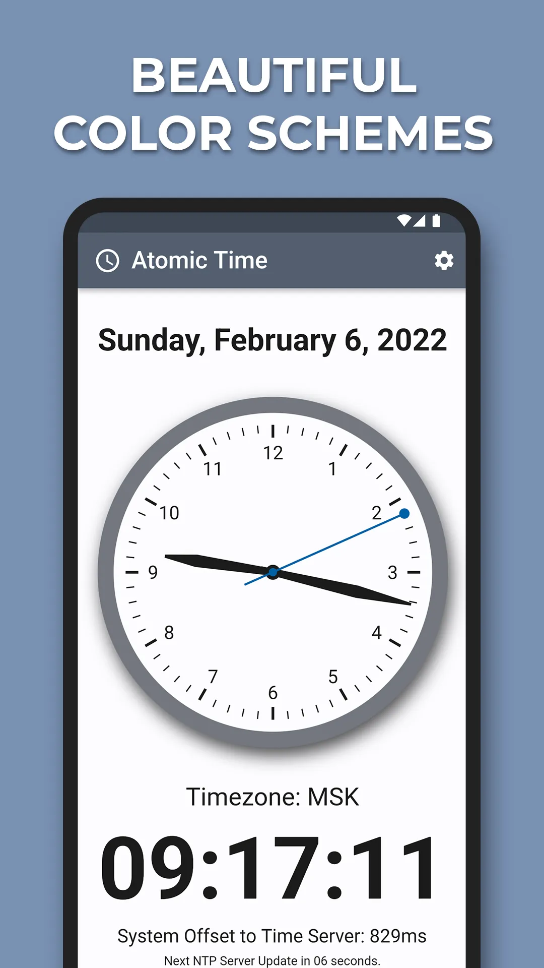 Atomic Time - NTP Clock Sync | Indus Appstore | Screenshot