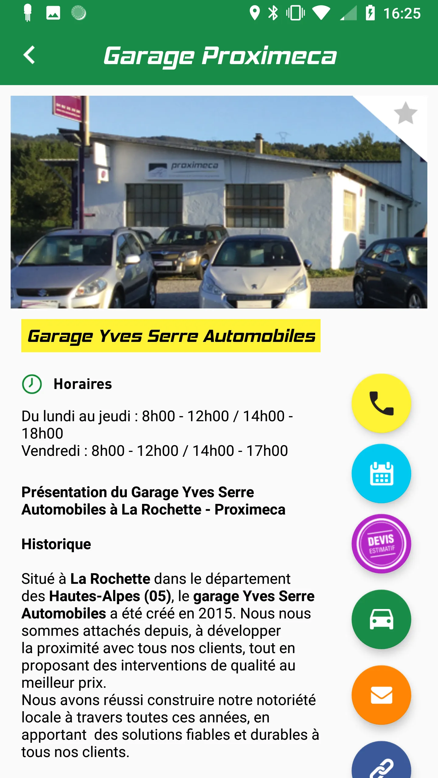 My Proximeca – Entretien auto | Indus Appstore | Screenshot