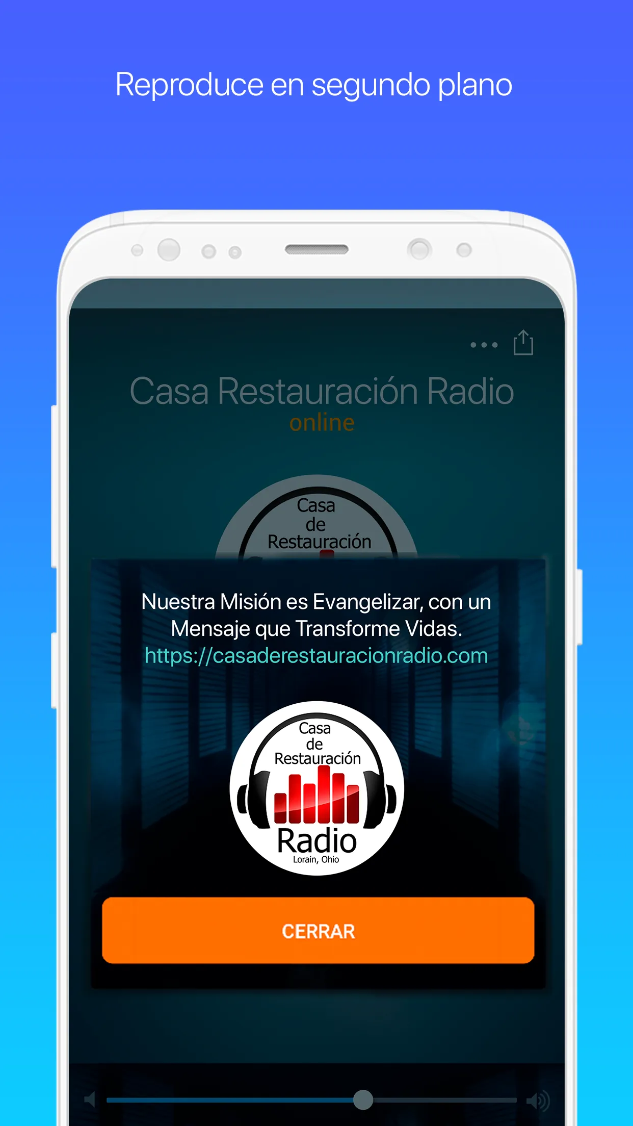 Casa Restauración Radio | Indus Appstore | Screenshot