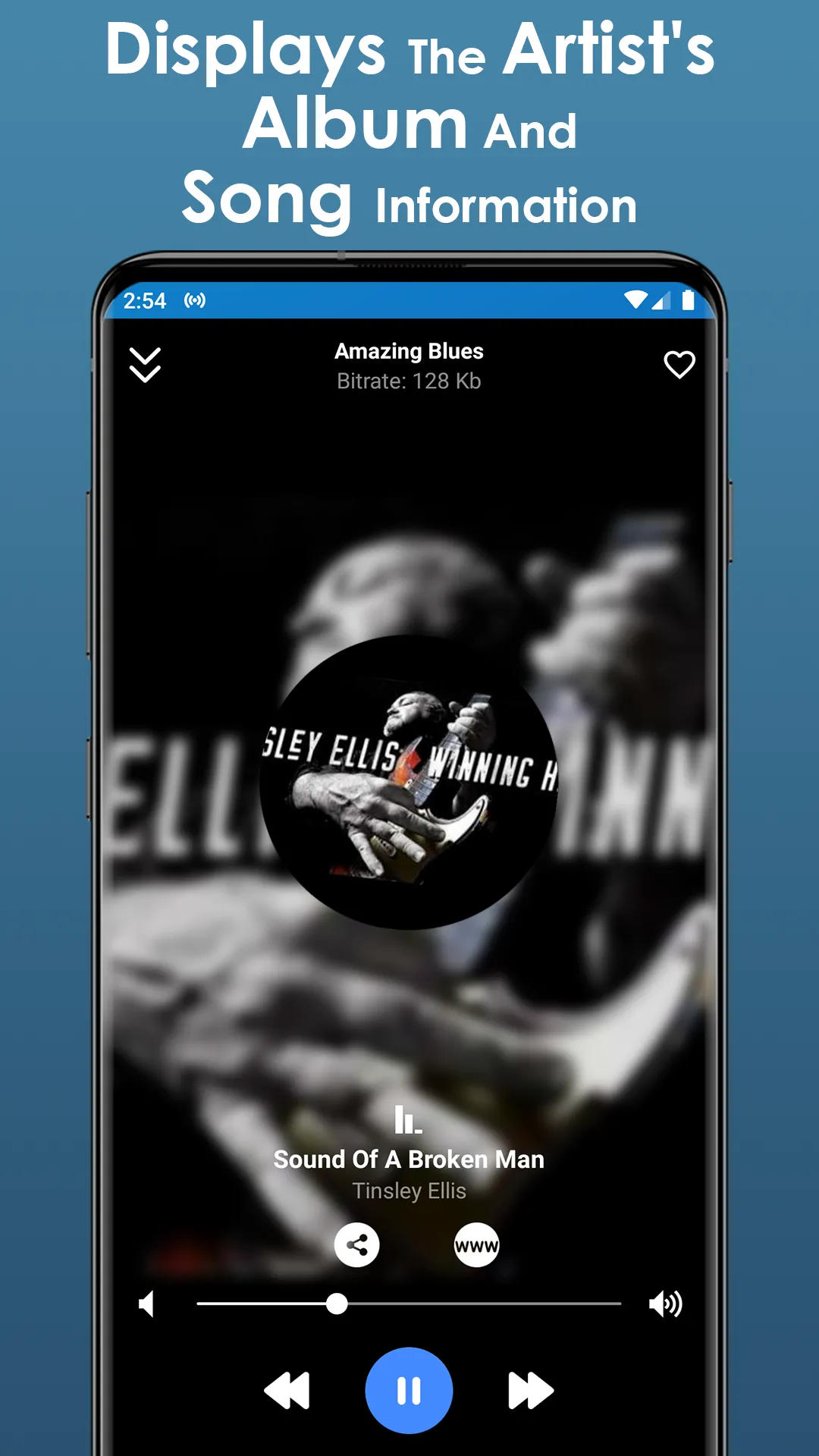 Blues Music App | Indus Appstore | Screenshot