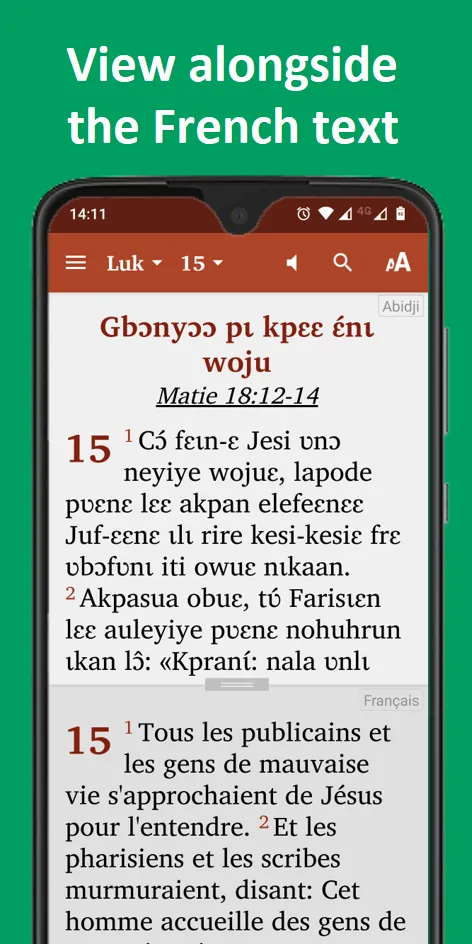 Bible in Abidji - with audio | Indus Appstore | Screenshot