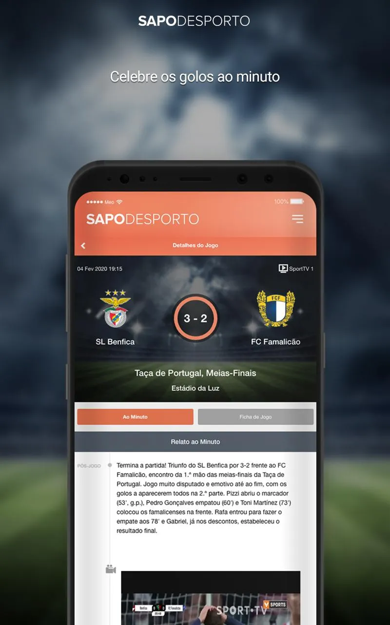 SAPO Desporto | Indus Appstore | Screenshot