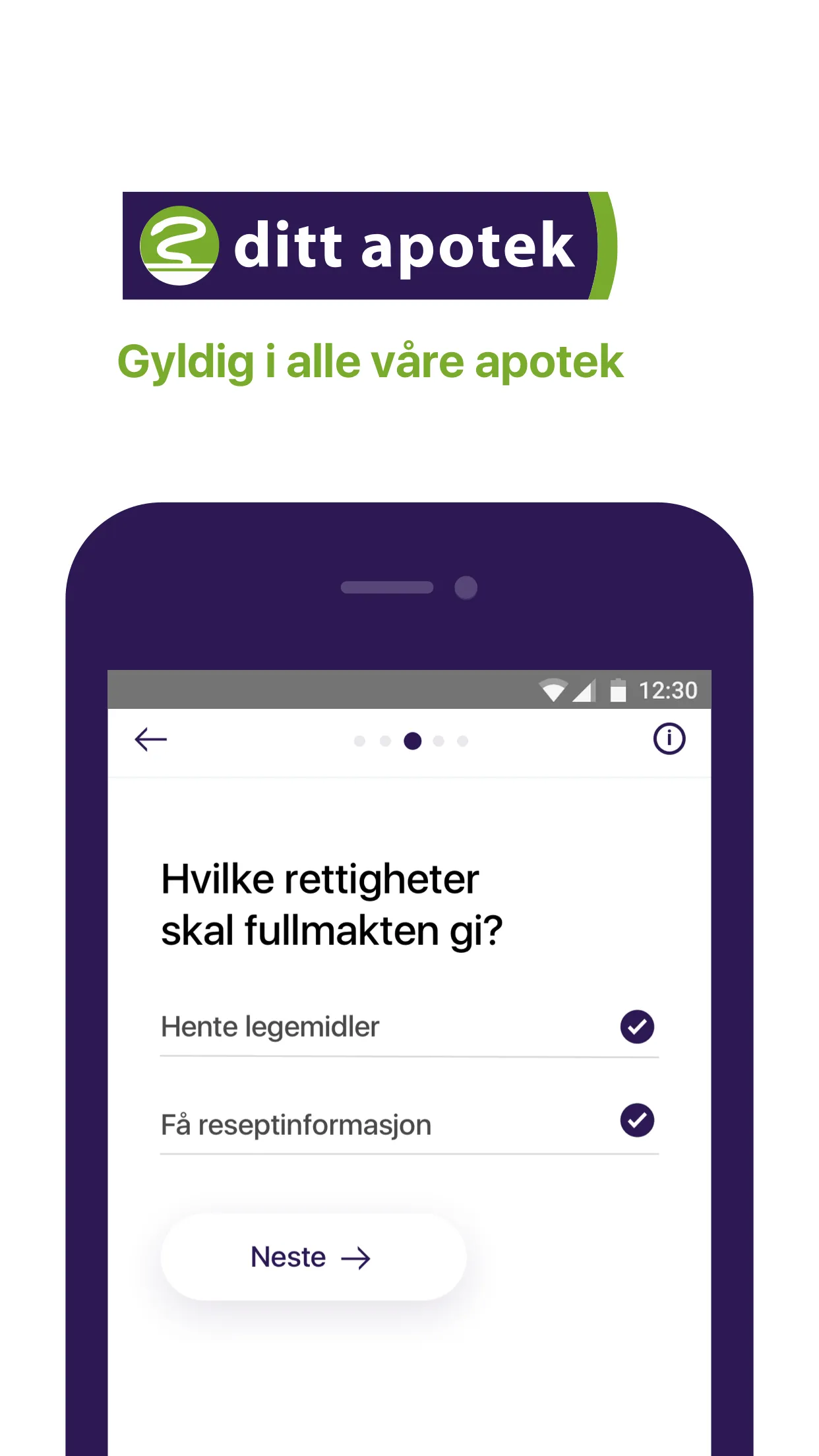 Ditt Apotek Digital Fullmakt | Indus Appstore | Screenshot