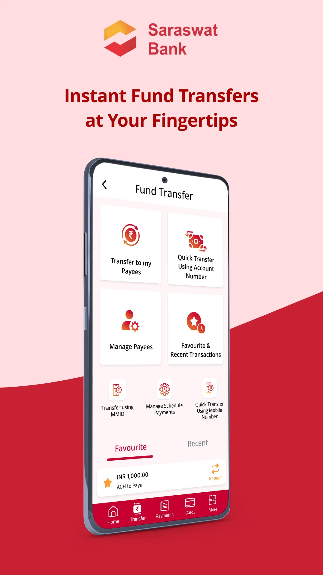 Saraswat Bank GOMO NxT | Indus Appstore | Screenshot