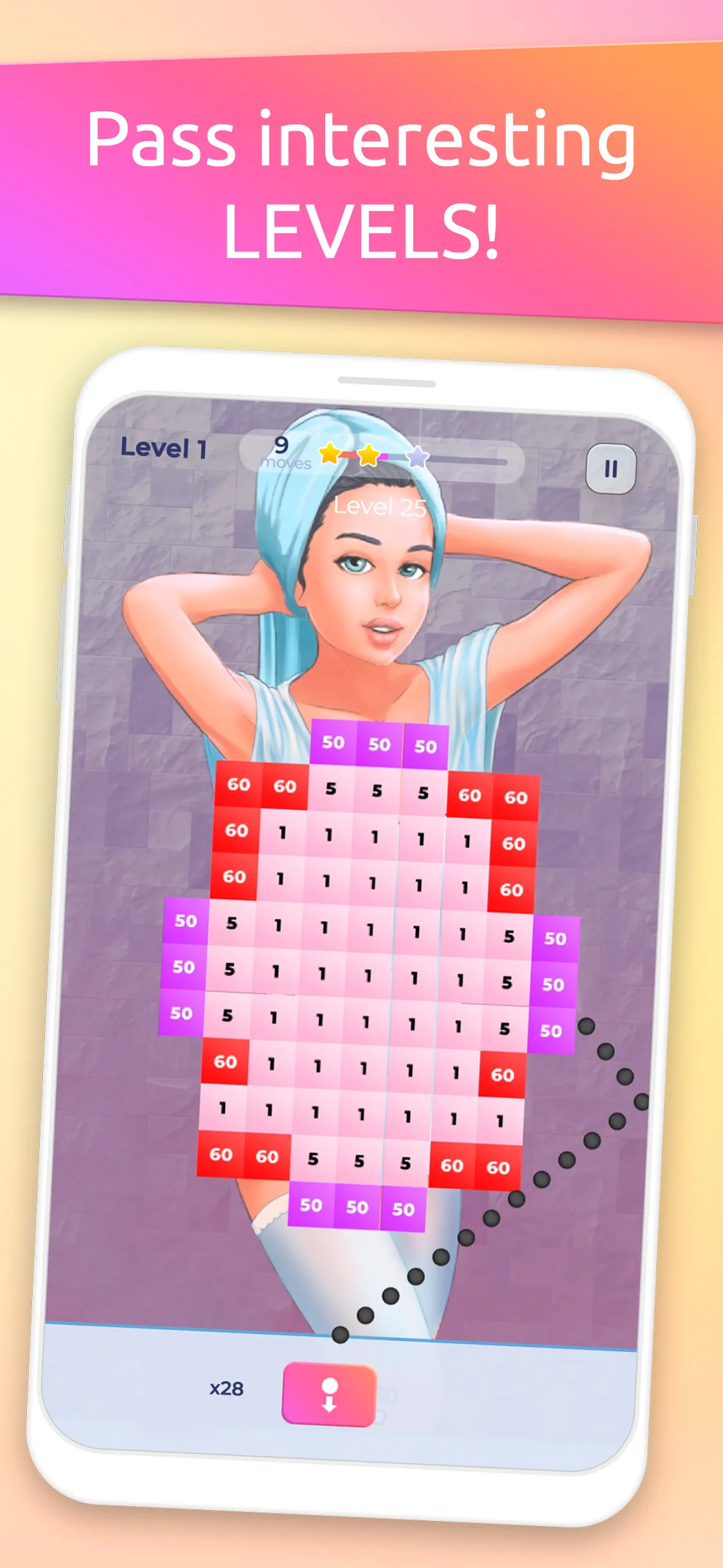 Girl Crush: Bricks Breaker | Indus Appstore | Screenshot