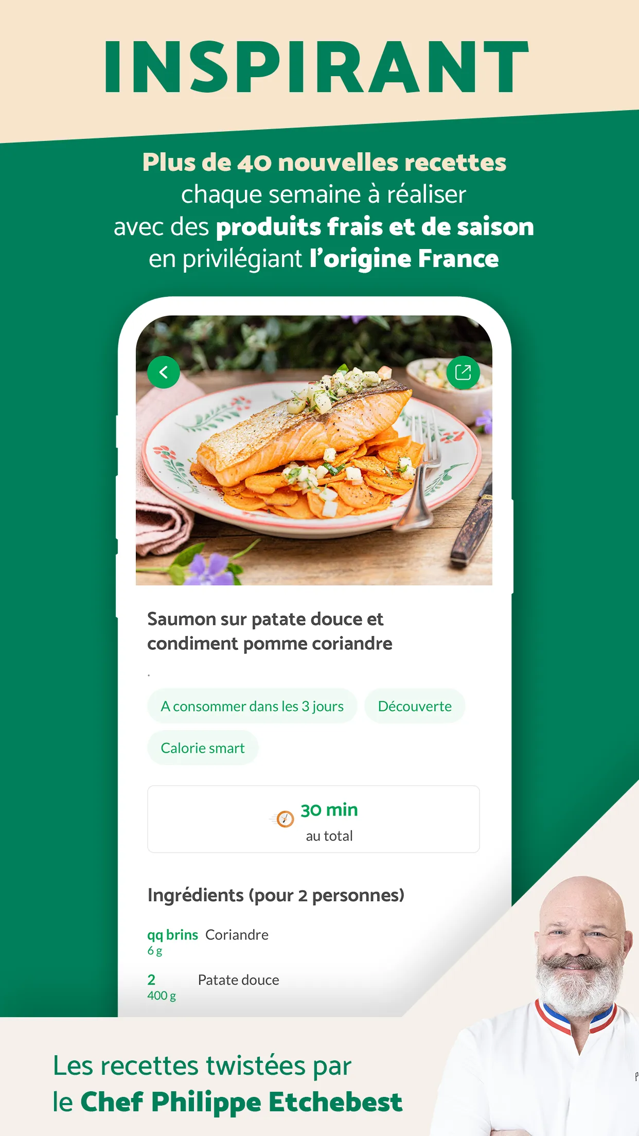 Quitoque, le panier à cuisiner | Indus Appstore | Screenshot