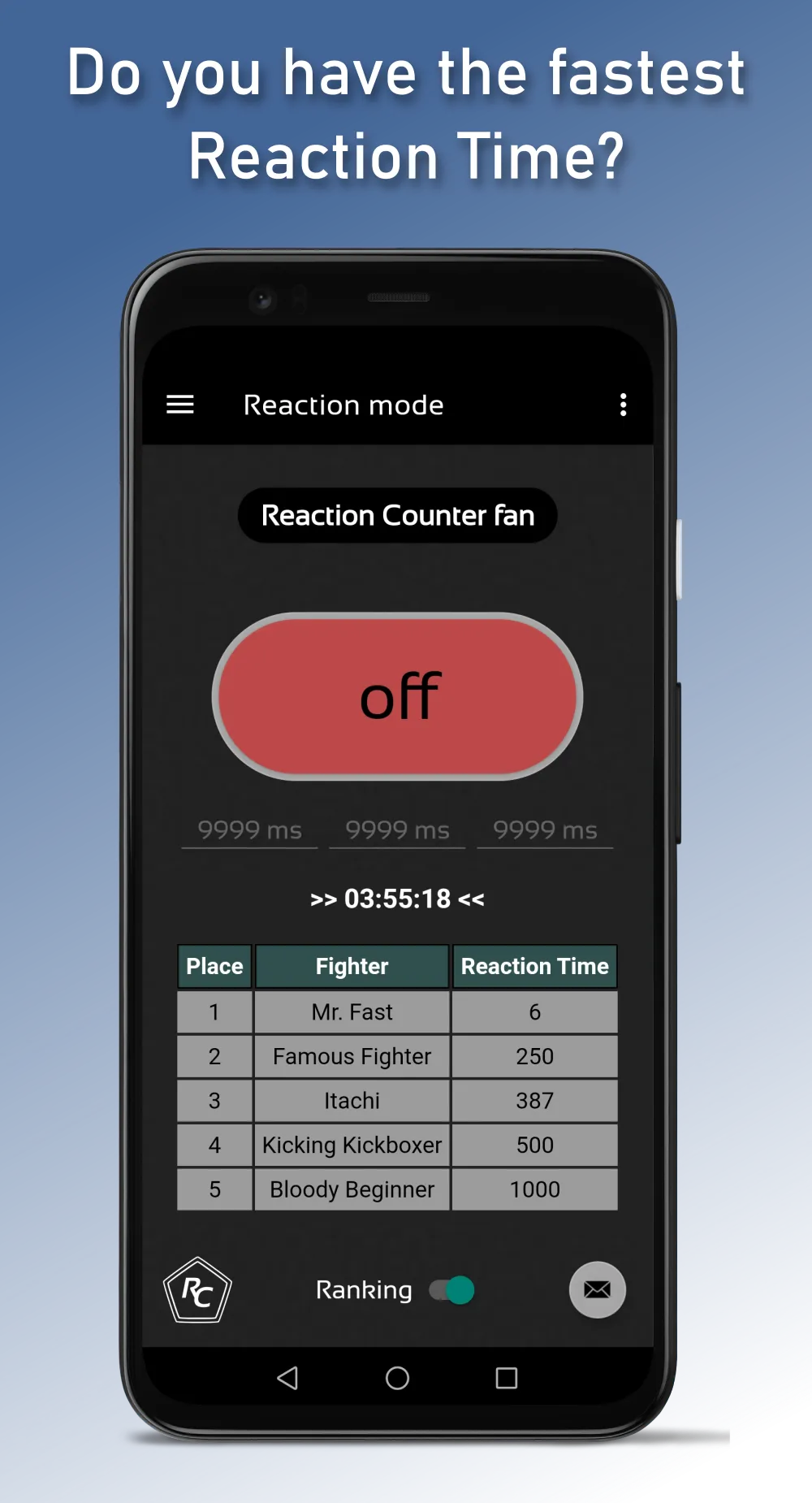 Reaction Counter | Indus Appstore | Screenshot