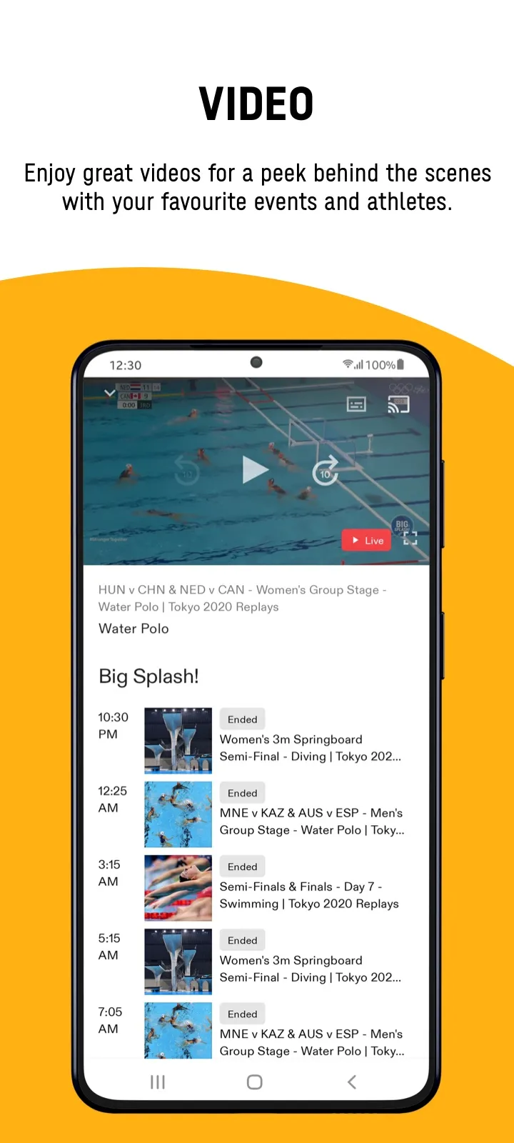 Olympics: Live Sports & News | Indus Appstore | Screenshot